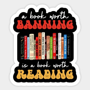 Read Banned Books Sticker